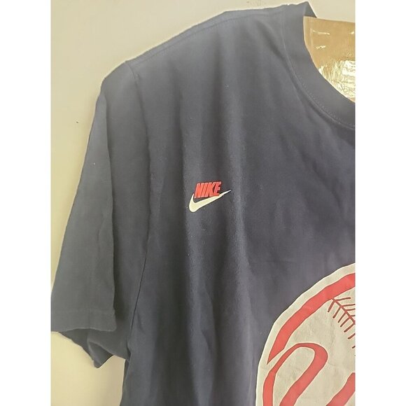 Vintage Nike MLB New York Yankees Graphic T Shirt Size X-L Navy Blue!! - Picture 3 of 6